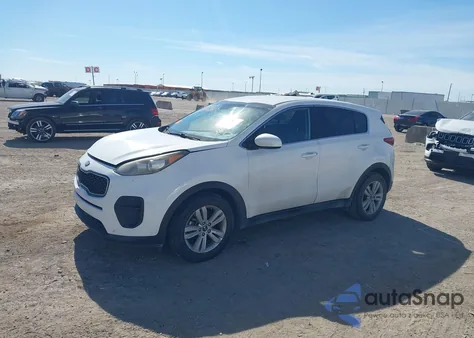 2017 Kia Sportage Lx from USA, damaged, VIN KNDPM3ACXH7215501